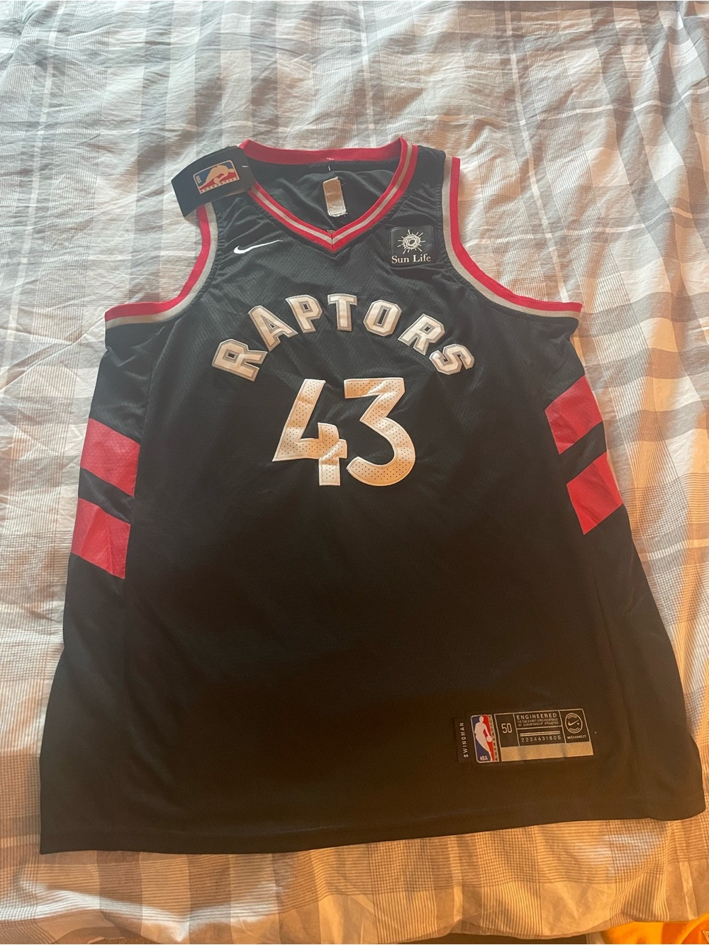 Toronto raptors jersey